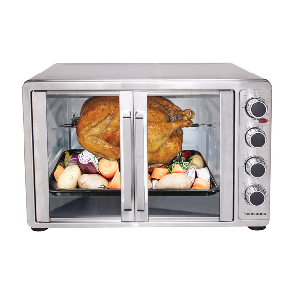 Bene Casa French Door Convection Toaster Oven Wayfair